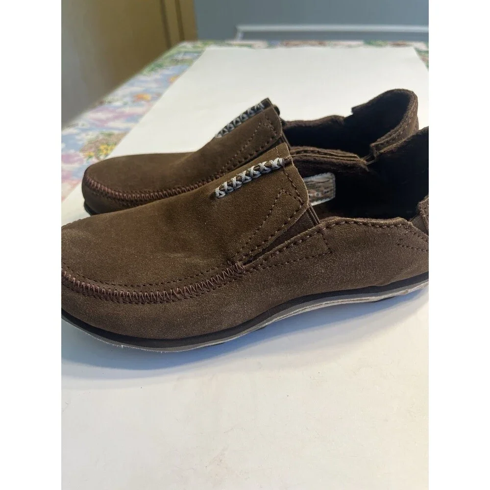 Cushe Surf Slipper Drive Brown Slip On Shoe Light Women’s 8